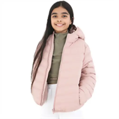 Girls brave soul grant padded jacket - Dusky Pink / 9-10