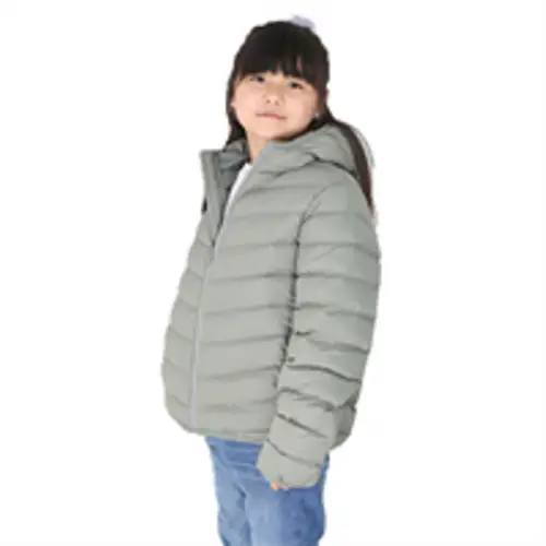 Girls brave soul grant padded jacket - Sage / 11-12 Years