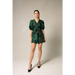 Glimmer green wrap dress - M / green