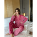 Gold Velvet Pajamas Women's Suit Nexellus