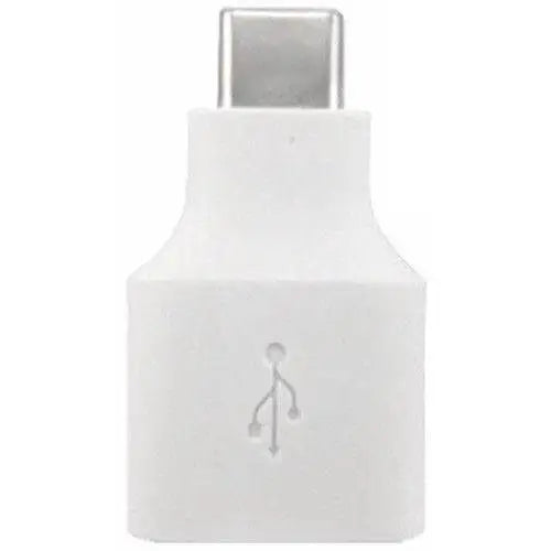 Google female usb to male usb-c (type c) otg adapter - white