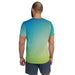 Green horizon men's athletic t-shirt Nexellus