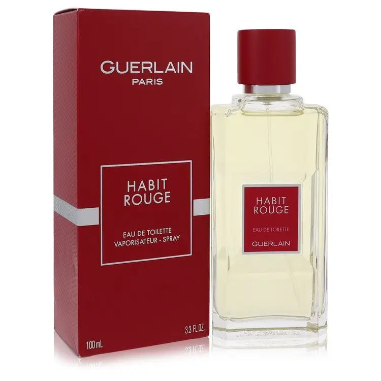 Habit rouge eau de parfum spray by guerlain eau de parfum