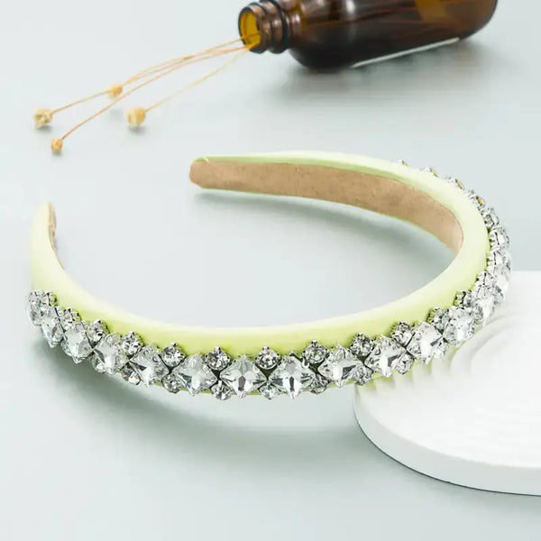 Hair hoop new baroque fashion glass diamond hair accessories seasonal Nexellus