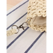 Half round straw woven bag beach hand woven bag holiday women's bag Nexellus