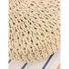 Half round straw woven bag beach hand woven bag holiday women's bag Nexellus