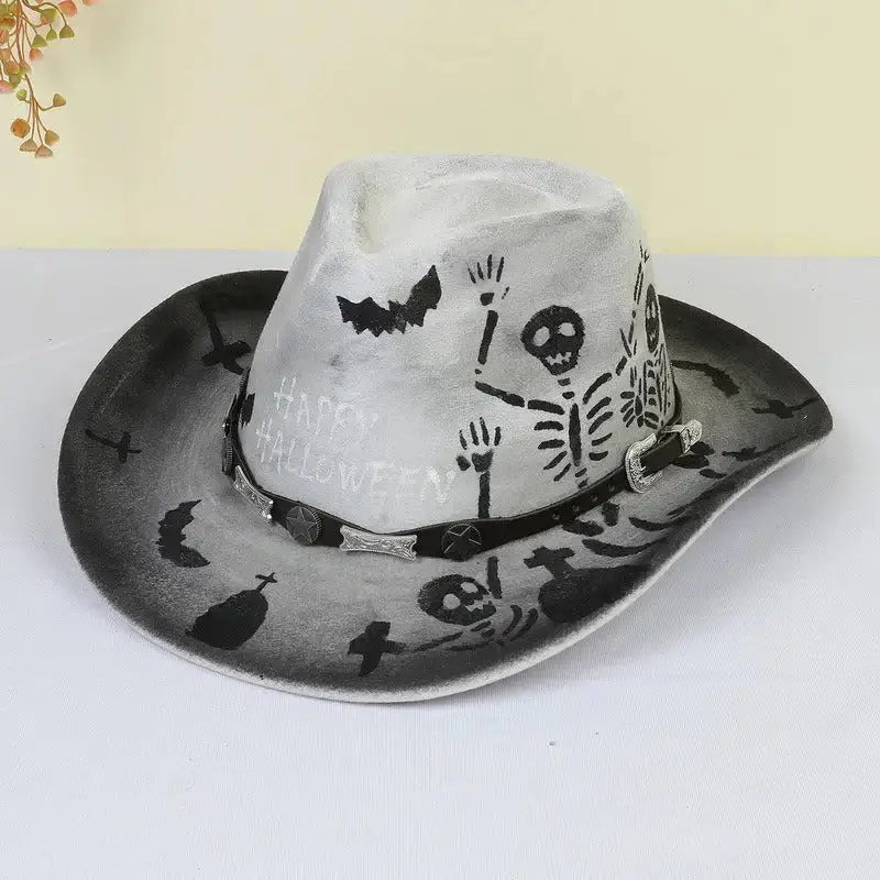 Halloween carnival party pumpkin hat ghost festival cocked hat dance Nexellus