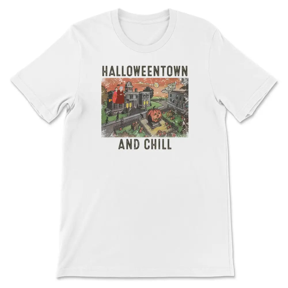 Halloweentown and chill tee