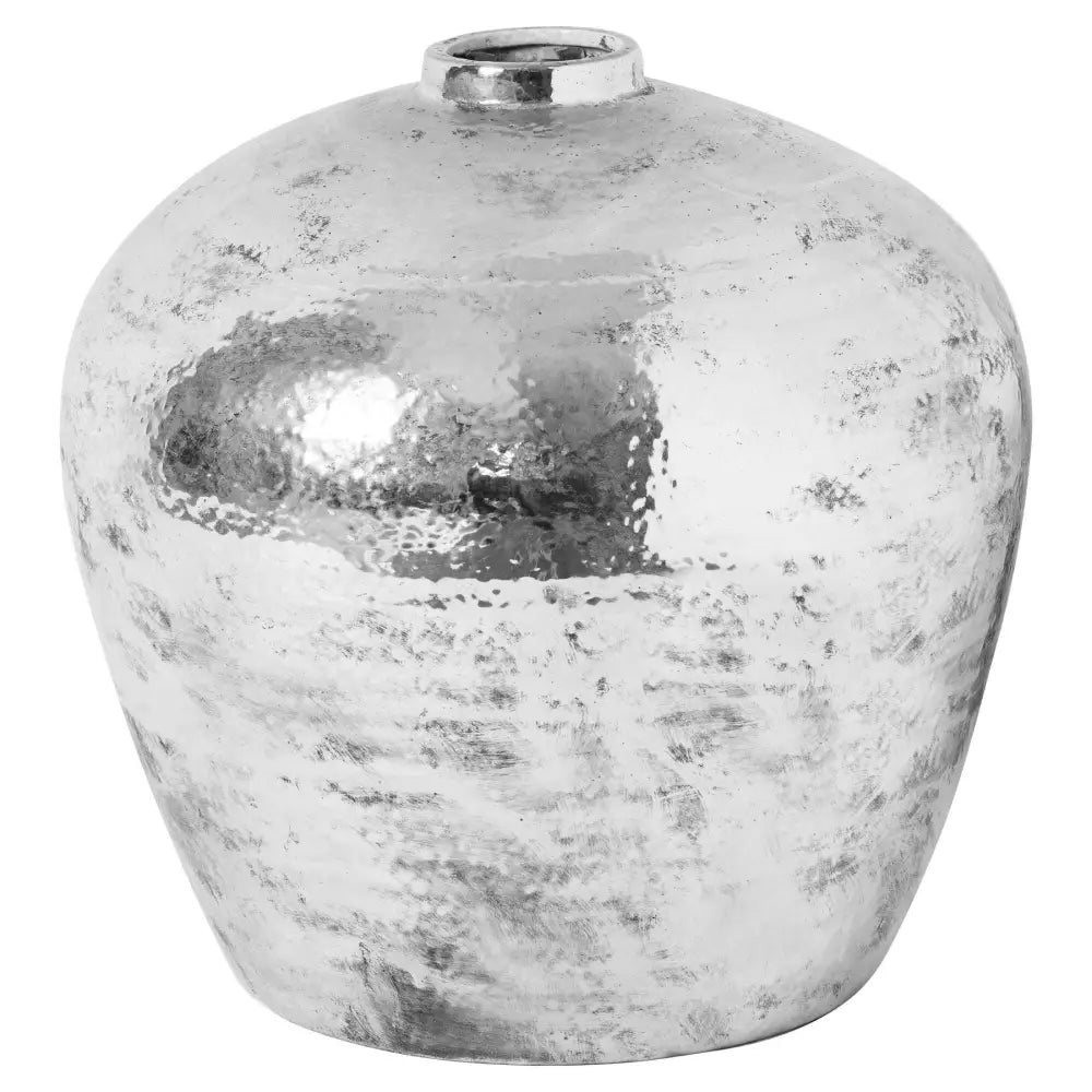 Hammered silver astral vase - Ornaments