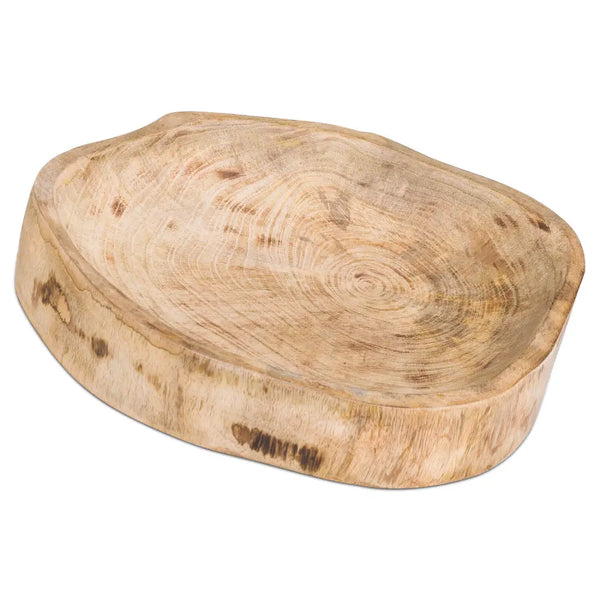 Hand crafted mango wood trinket dish - Kitchen And Tableware