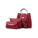 Handbag fashion one shoulder bucket ladies luggage bag three-piece set Nexellus