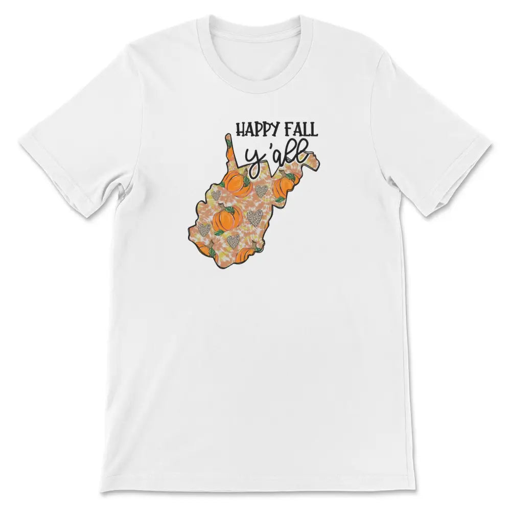 Happy fall west virginia tee