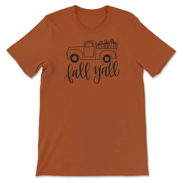 Happy fall y’all truck tee