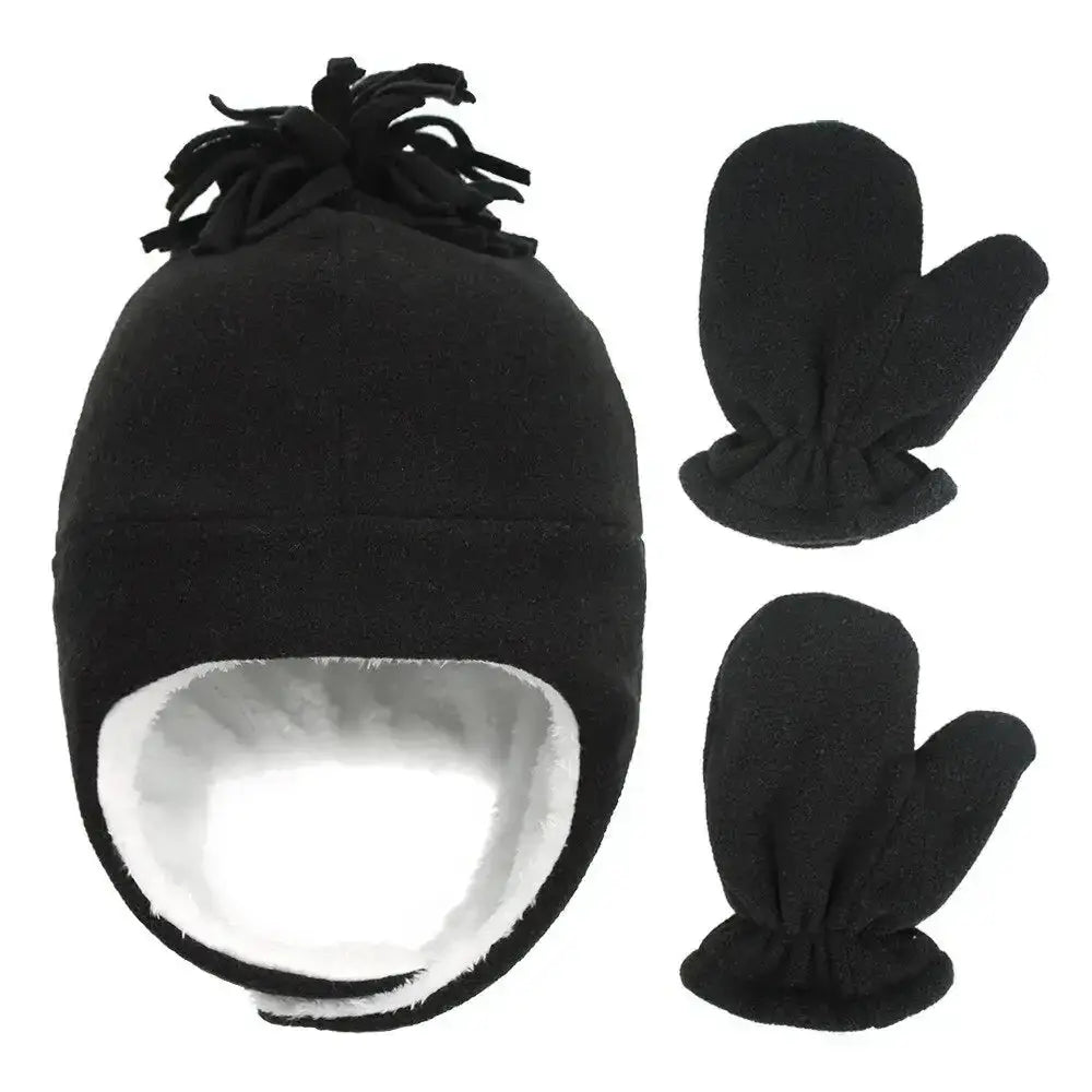 Hat baby boy gloves set beanie newborn photography accessories Nexellus