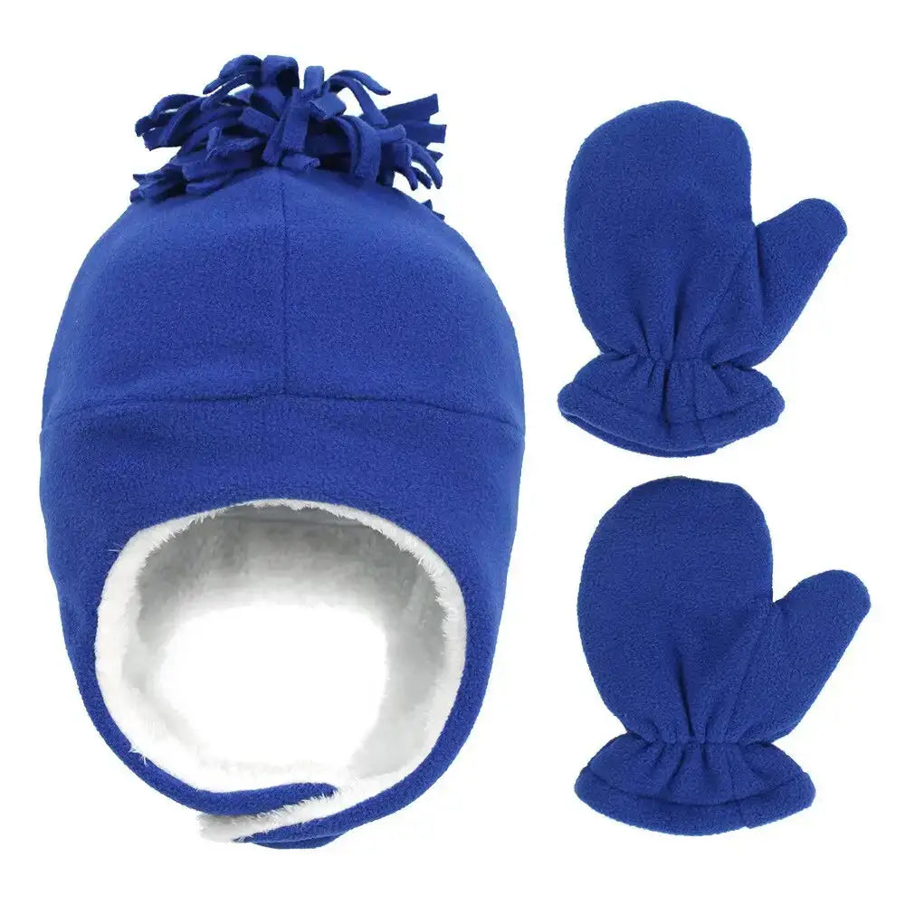 Hat baby boy gloves set beanie newborn photography accessories Nexellus