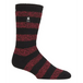 Heat holders - mens twist socks (2021) (black / red (palermo)) Nexellus