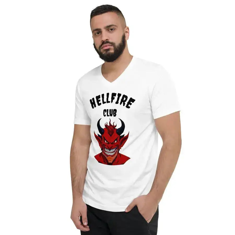 Hellfire club short sleeve v-neck t-shirt Nexellus