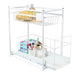 Hi 2-tier storage drawer white - White