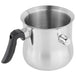 Hi double-walled milk pot 1.2 l stainless steel - Silver