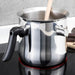 Hi double-walled milk pot 1.2 l stainless steel - Silver