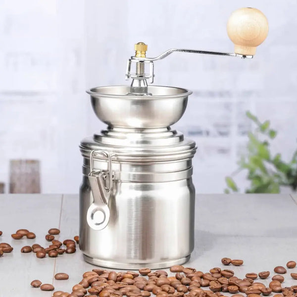 Hi manual coffee grinder stainless steel