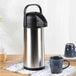 Hi thermos with pump 3 l