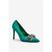 High heels step in style - green / 35