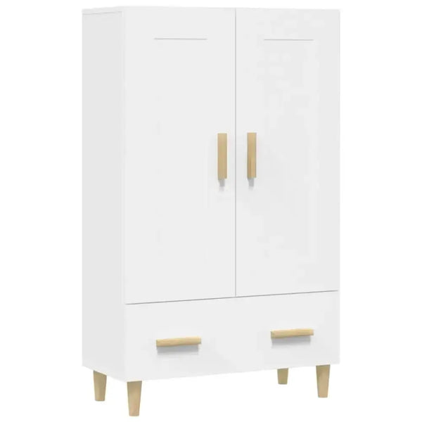 Highboard white 70x31x115 cm engineered wood Nexellus