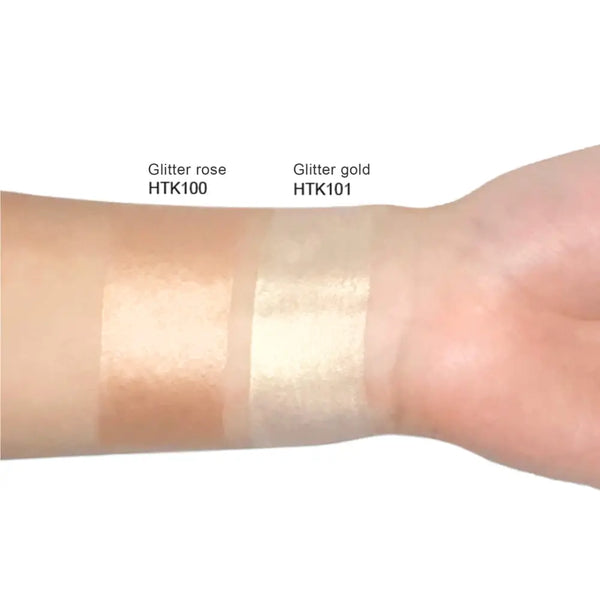 Highlighter stick - glitter gold htk101 | paraben free talc