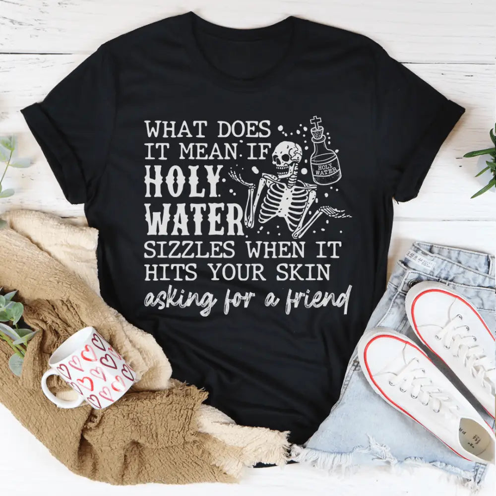 Holy Water Skull Tee - Nexellus