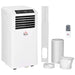 Homcom mobile air conditioner w/remote control cooling