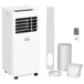 Homcom portable air conditioner white air conditioning