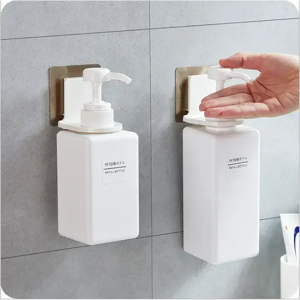 Home creative bathroom toilet shower gel rack punch-free strong shower Nexellus