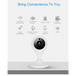 Home security camera baby monitor smart wifi camera baby audio record Nexellus