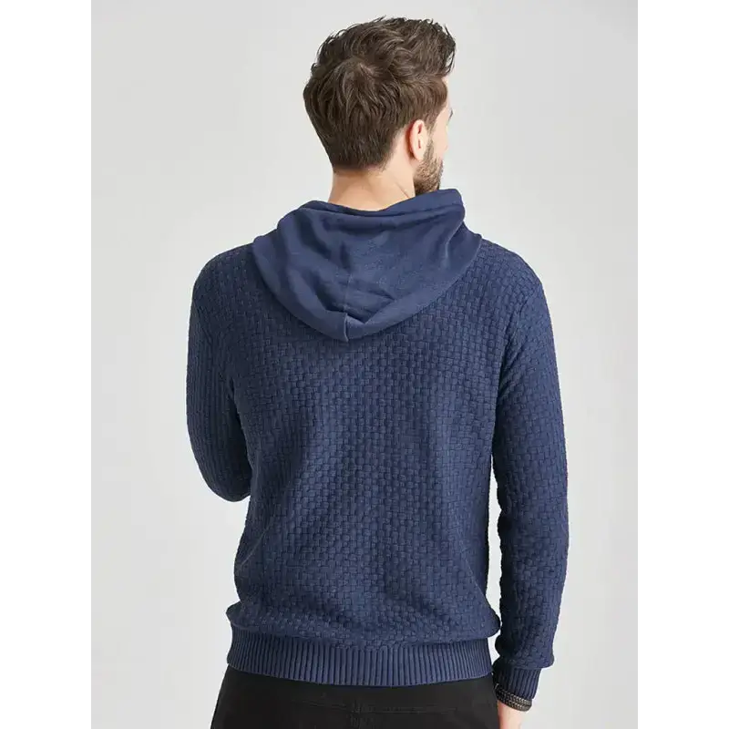 Hooded pullover knitwear sports casual men's sweater Nexellus