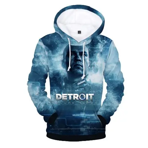 Hot Detroit Become Human 3D Print Hoodies for Men & women Nexellus