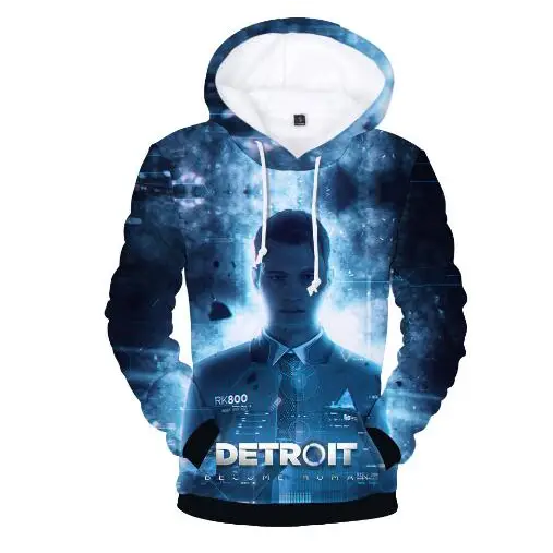 Hot Detroit Become Human 3D Print Hoodies for Men & women Nexellus