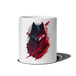 Hungary wolf white mug Nexellus