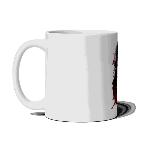 Hungary wolf white mug Nexellus