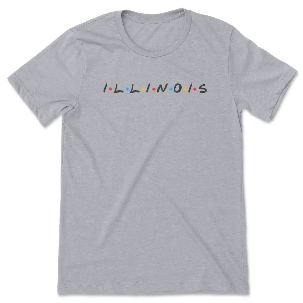 Illinois friends tee - XX-Large