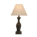 Incia fluted wooden table lamp - Table Lamps