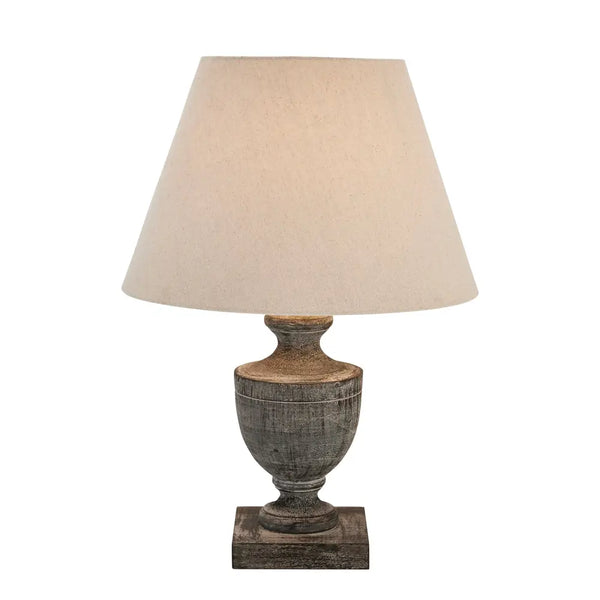 Incia urn wooden table lamp - Table Lamps