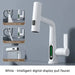 Intelligent digital display faucet pull-out basin faucet temperature Nexellus