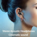 Invisible ture wireless earphone noise cancelling bluetooth headphone Nexellus