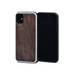 Iphone 11 wood case walnut backside with tpu bumper