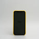 Iphone 11 yellow leather case - blank