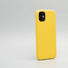 Iphone 11 yellow leather case - drops