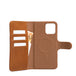 Iphone 12/13 series full-grain leather folio case wallet