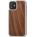 Iphone 12 mini wood case walnut backside with tpu bumper