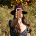 Iphone 13 mini zebra wood case with tpu bumper and white pc